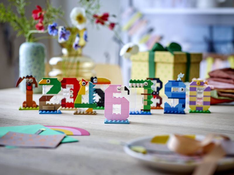 LEGO - Narozeninová čísla