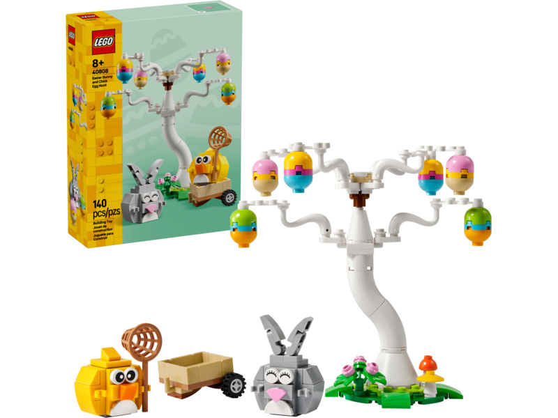 LEGO Iconic - Velikonoční zajíček, kuřátko a sběr vajíček