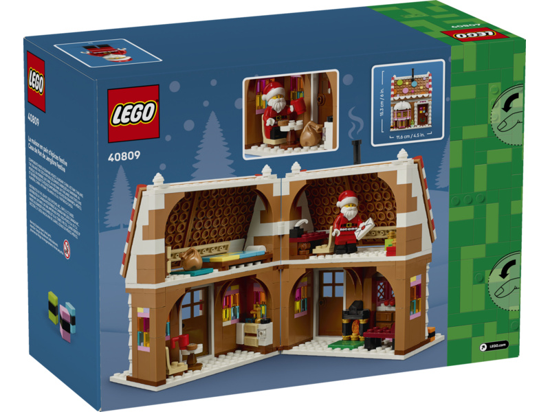 LEGO - Vánoční perníková chaloupka