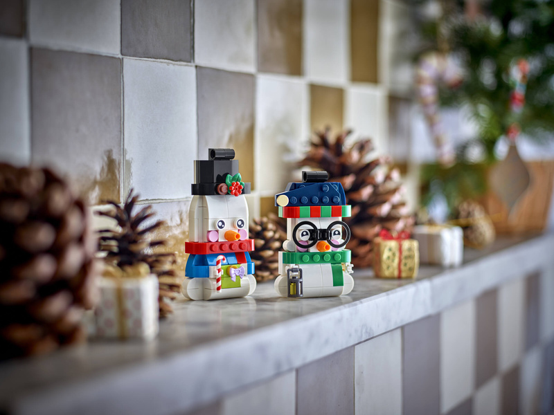 LEGO Iconic - Ozdobní sněhuláci