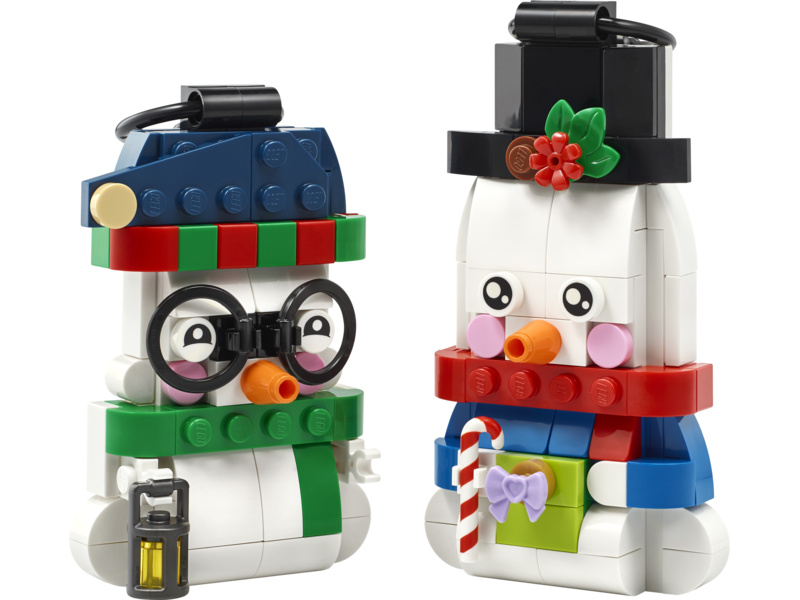 LEGO Iconic - Ozdobní sněhuláci