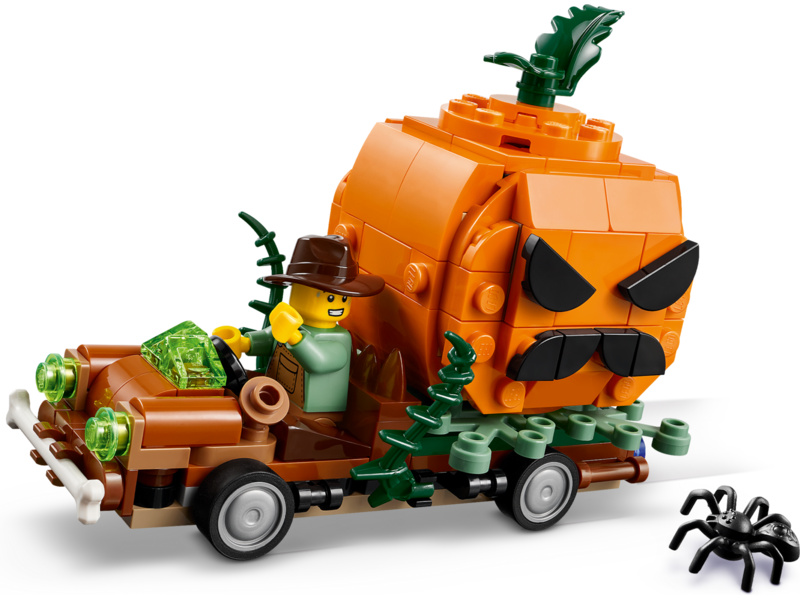 LEGO - Pick-up s halloweenskými dýněmi