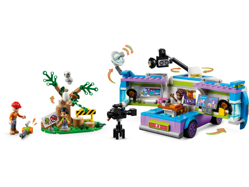 LEGO Friends - Novinářská dodávka