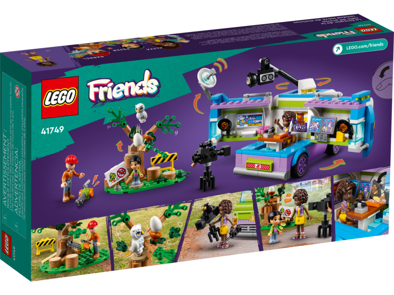 LEGO Friends - Novinářská dodávka