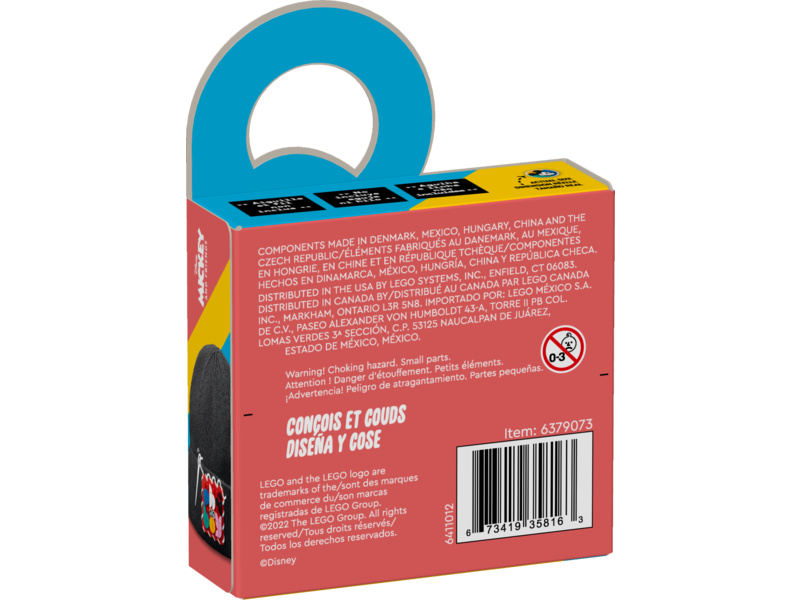 LEGO DOTS - Nášivka Myšák Mickey a Myška Minnie