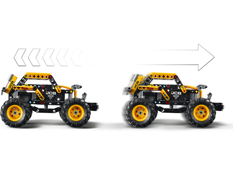 LEGO Technic - Monster Jam DIGatron s natahovacím motorem
