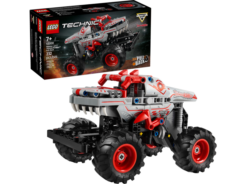 LEGO Technic - Monster Jam ThunderROARus s natahovacím motorem
