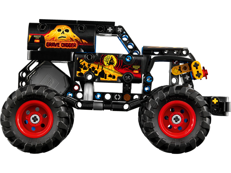 LEGO Technic - Monster Jam™ Grave Digger™ Oheň a led