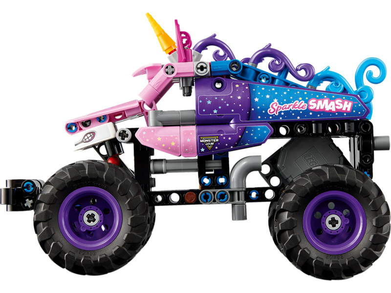 LEGO Technic - Monster Jam™ Sparkle Smash™ s natahovacím motorem
