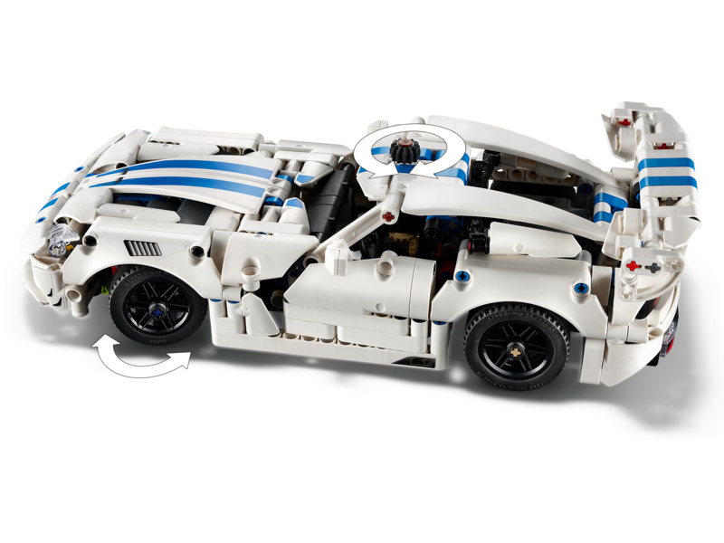 LEGO Technic - Sportovní auto Dodge Viper GTS-R