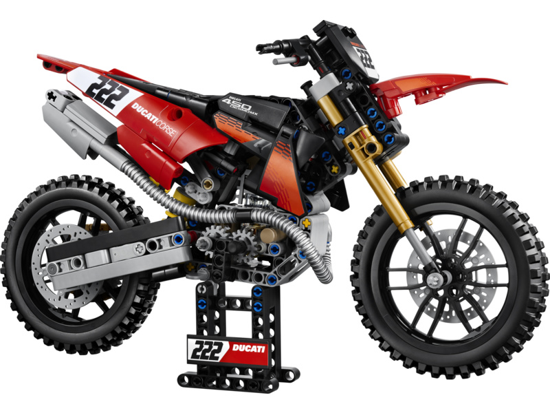 LEGO Technic - Motorka Ducati Desmo450 MX Factory