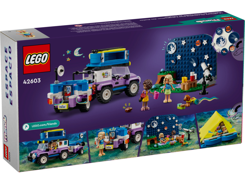 LEGO Friends - Karavan na pozorování hvězd
