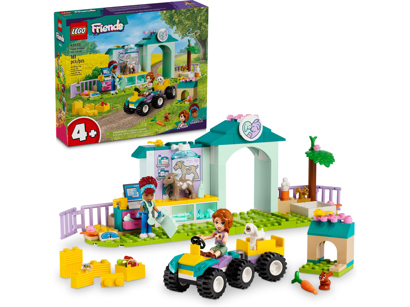 LEGO Friends - Veterinární klinika pro zvířátka z farmy