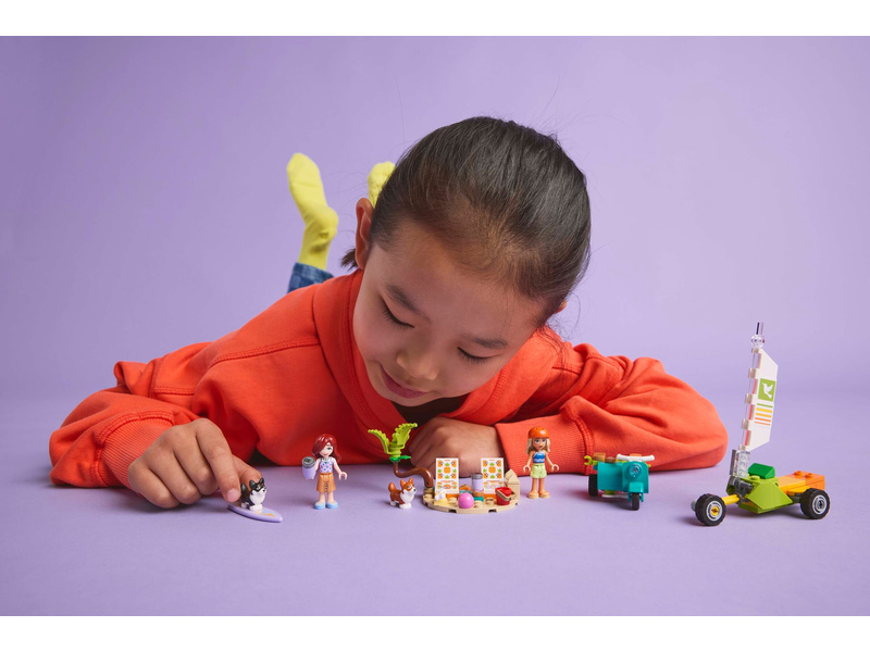 LEGO Friends - Dobrodružství se surfujícími psy a skútrem