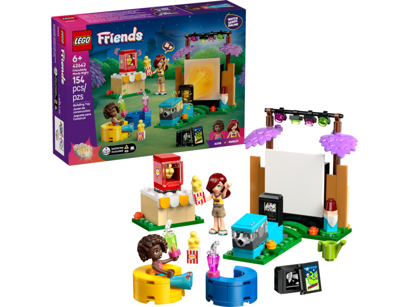 LEGO Friends - Filmový večer s kamarády