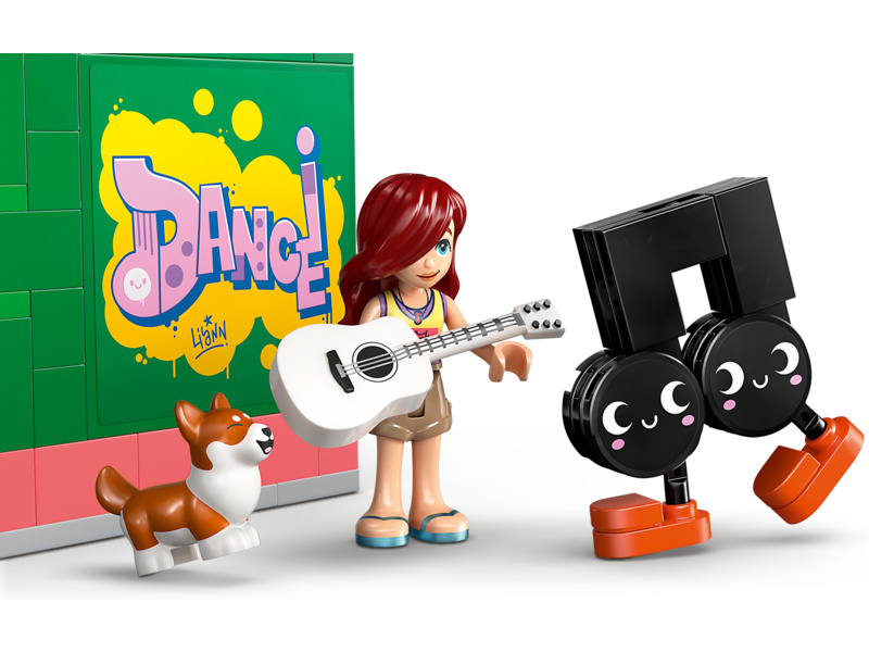 LEGO Friends - Obchod s hudebninami a byt