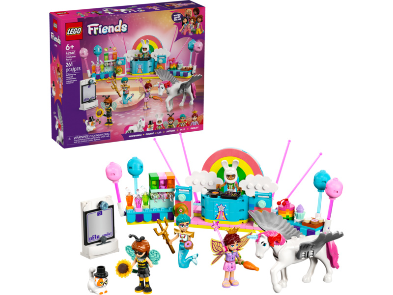 LEGO Friends - Kostýmová párty s jednorožcem a vílou