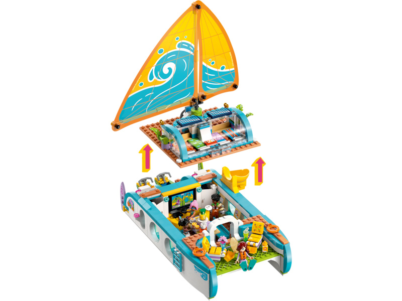 LEGO Friends - Dobrodružství na jachtě