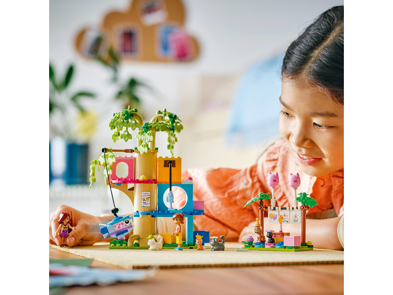 LEGO Friends - Kočičí narozeninová oslava a dům na stromě
