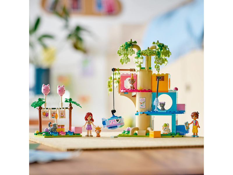 LEGO Friends - Kočičí narozeninová oslava a dům na stromě