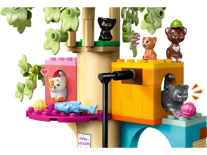 LEGO Friends - Kočičí narozeninová oslava a dům na stromě