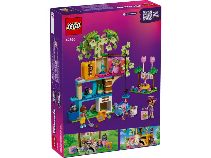 LEGO Friends - Kočičí narozeninová oslava a dům na stromě