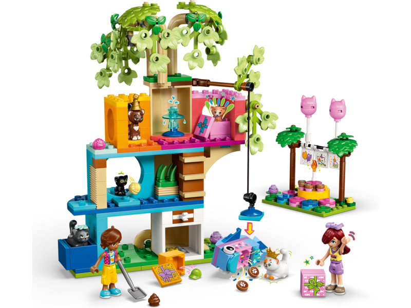 LEGO Friends - Kočičí narozeninová oslava a dům na stromě
