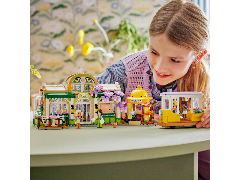 LEGO Friends - Kavárna plná rostlin a květinářství