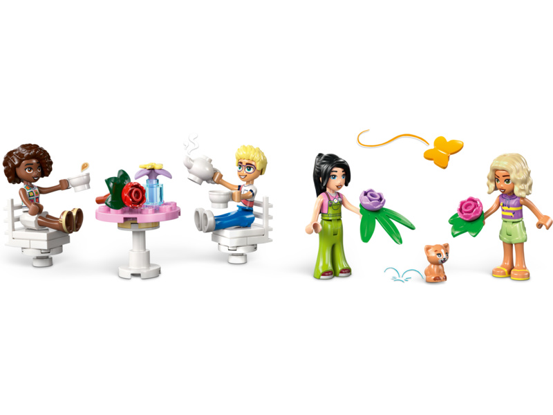 LEGO Friends - Kavárna plná rostlin a květinářství