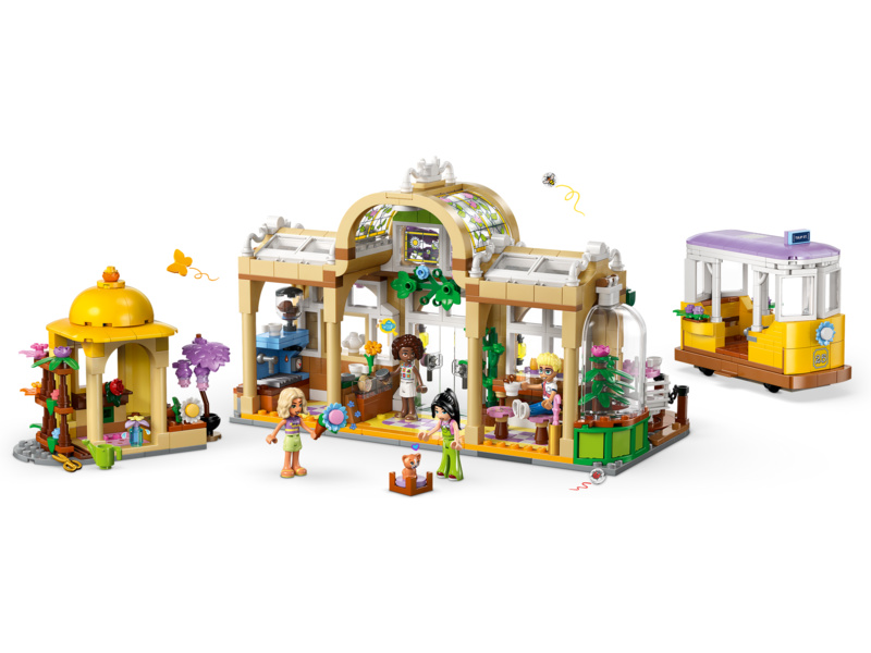 LEGO Friends - Kavárna plná rostlin a květinářství