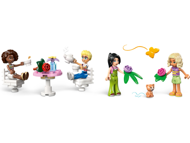 LEGO Friends - Kavárna plná rostlin a květinářství