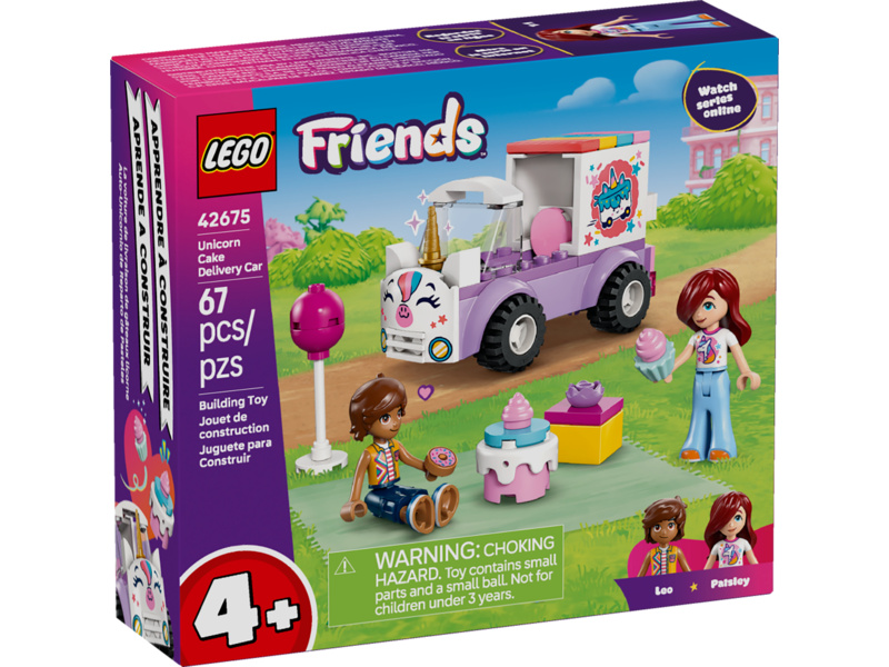 LEGO Friends - Jednorožčí donáškové auto s dortem
