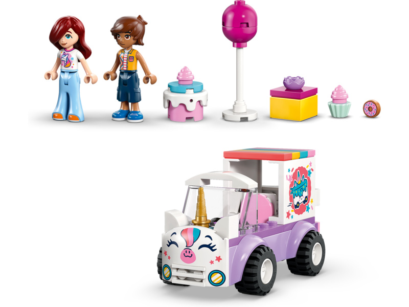 LEGO Friends - Jednorožčí donáškové auto s dortem