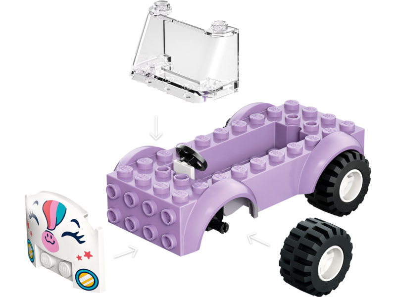 LEGO Friends - Jednorožčí donáškové auto s dortem
