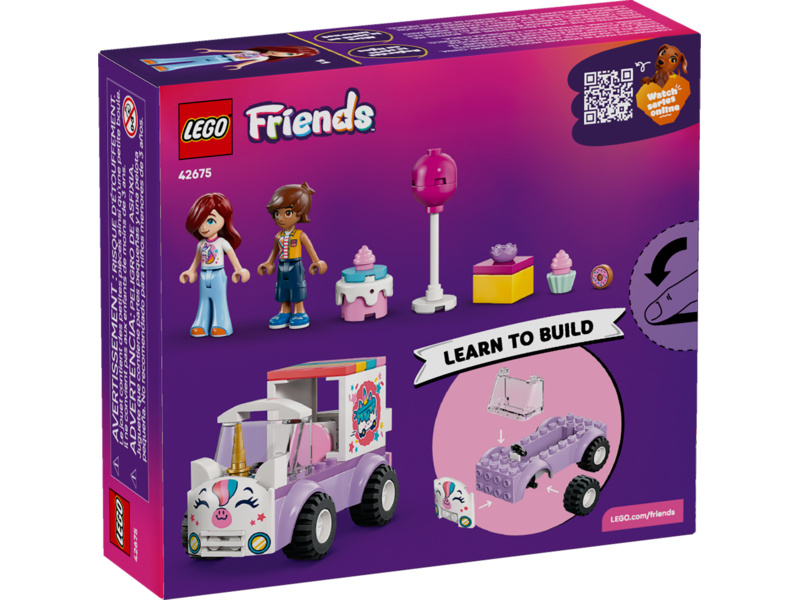 LEGO Friends - Jednorožčí donáškové auto s dortem