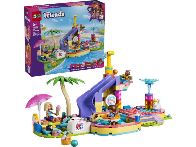 LEGO Friends - Zábavný den v aquaparku