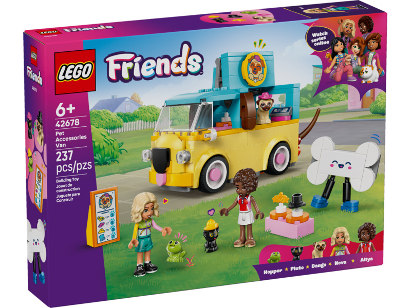 LEGO Friends - Dodávka s doplňky pro mazlíčky