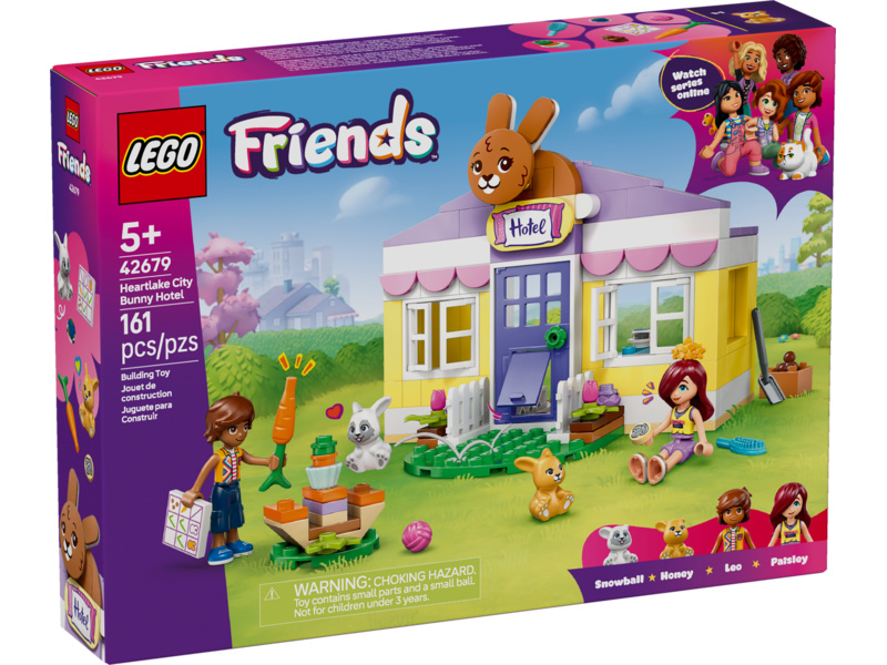 LEGO Friends - Hotel pro králíčky v městečku Heartlake