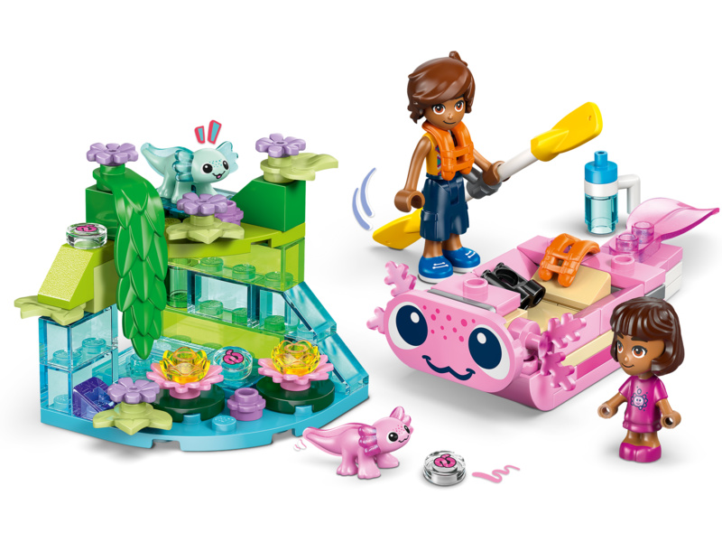 LEGO Friends - Dobrodružný člun s axolotly