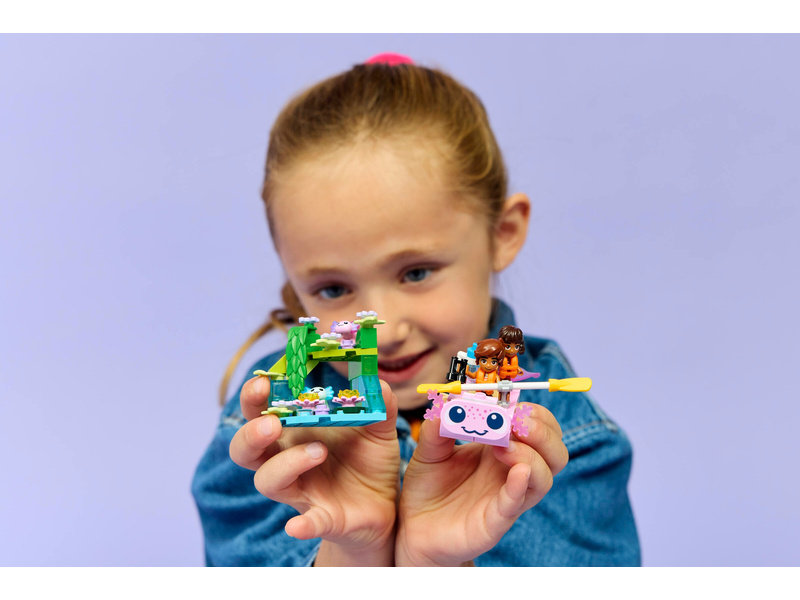 LEGO Friends - Dobrodružný člun s axolotly