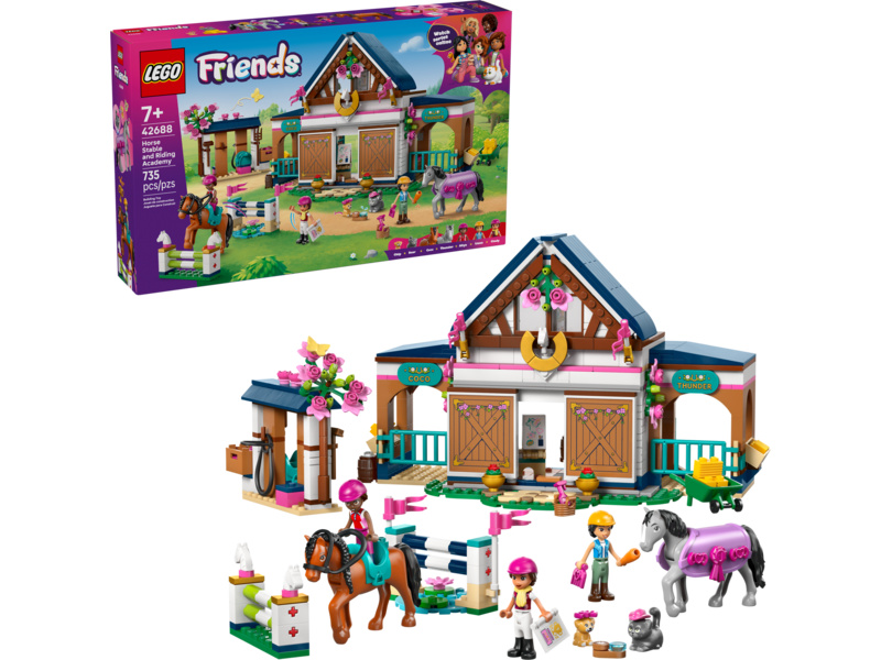 LEGO Friends - Koňská stáj a jezdecká akademie