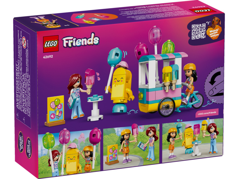 LEGO Friends - Stánek se zmrzlinou a balónky