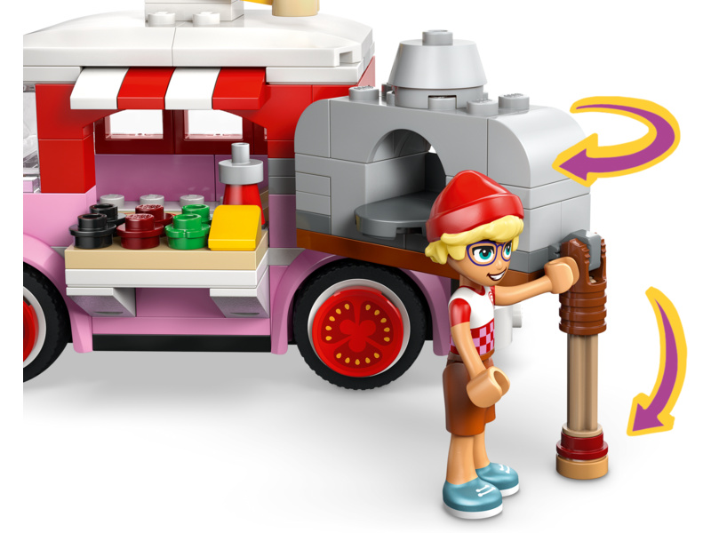 LEGO Friends - Pojízdný stánek s pizzou