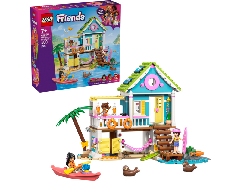 LEGO Friends - Plážový dům s tuleni