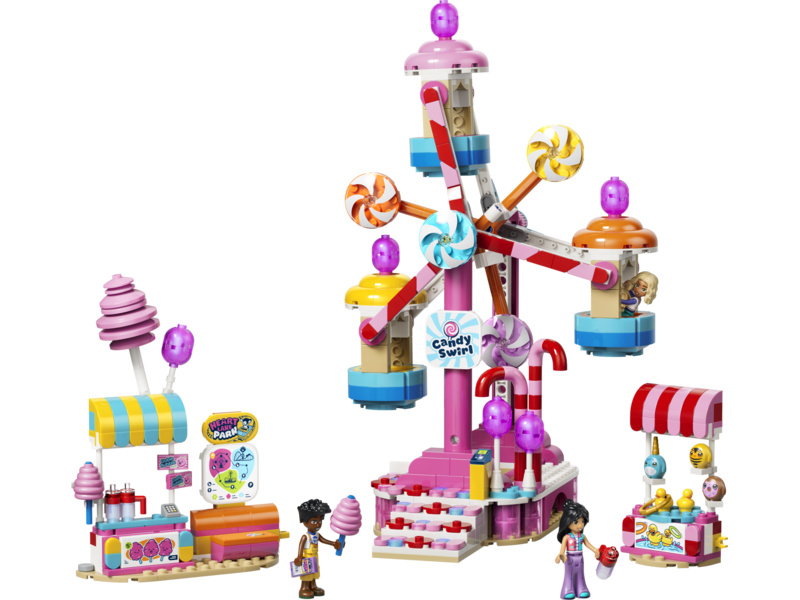 LEGO Friends - Kolotoč se sladkostmi a cupcaky