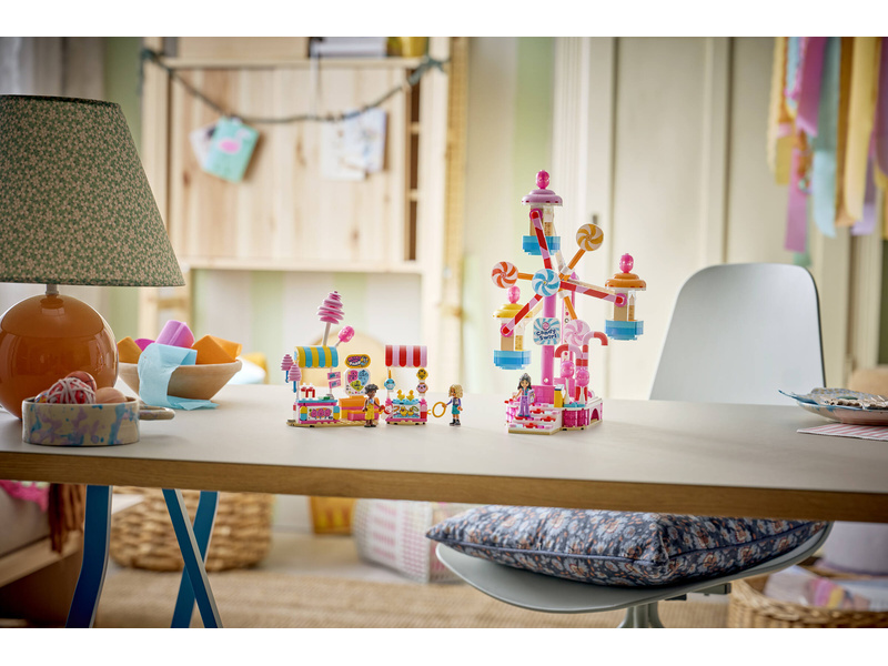 LEGO Friends - Kolotoč se sladkostmi a cupcaky