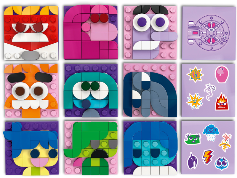 LEGO Disney - Kostky nálad podle filmu V hlavě 2