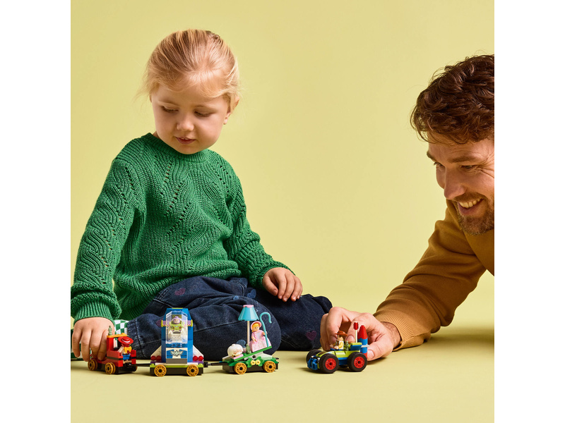 LEGO Disney - Slavnostní vláček a Autíčko z Příběhu hraček