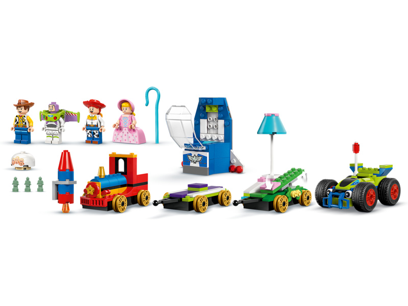 LEGO Disney - Slavnostní vláček a Autíčko z Příběhu hraček