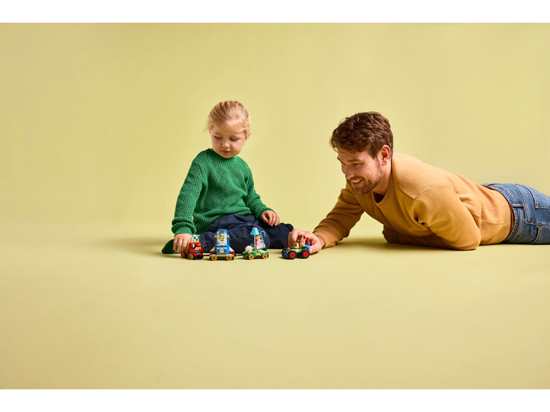 LEGO Disney - Slavnostní vláček a Autíčko z Příběhu hraček